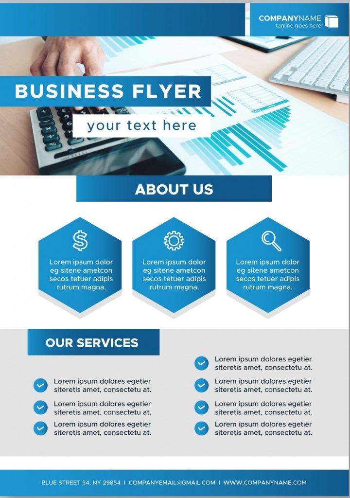Posters and business cards design